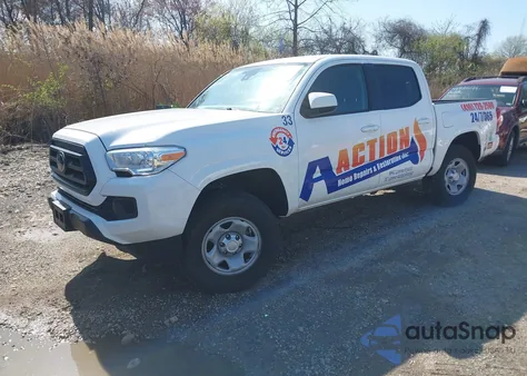 2023 Toyota Tacoma Sr из США, поврежденный, VIN 3TYAX5GN2PT081299